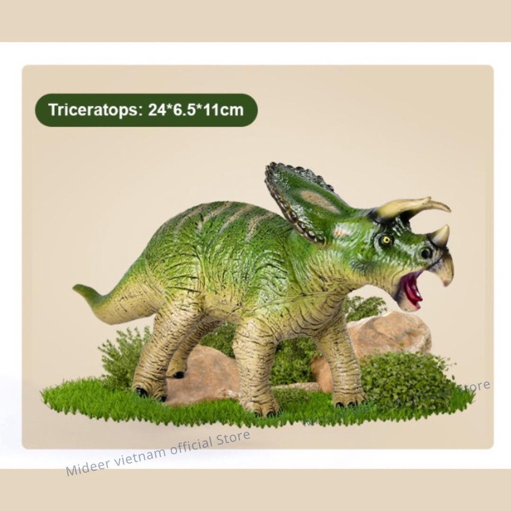 Mô hình khủng long mini cao su mềm Mideer Queen sized Simulated Dinosaur, jurassic world T-rex spinosaurus
