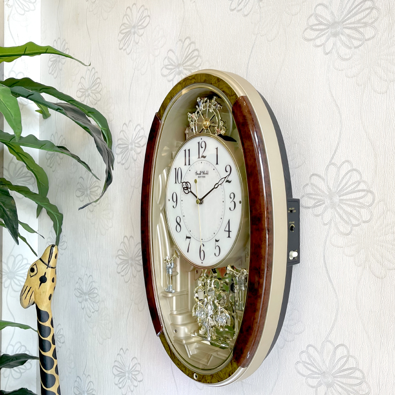 Đồng hồ Rhythm 4MJ895WD23 Kt 34.5 x 55.0 x 9.9cm, 2.3kg Vỏ nhựa