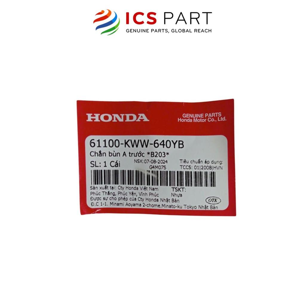 Dè Trước (Chắn Bùn Trước) HONDA Rs 110, Wave 110 2010-2013 Xanh Dương B203 (Không Tem) (61100KWW640YB)