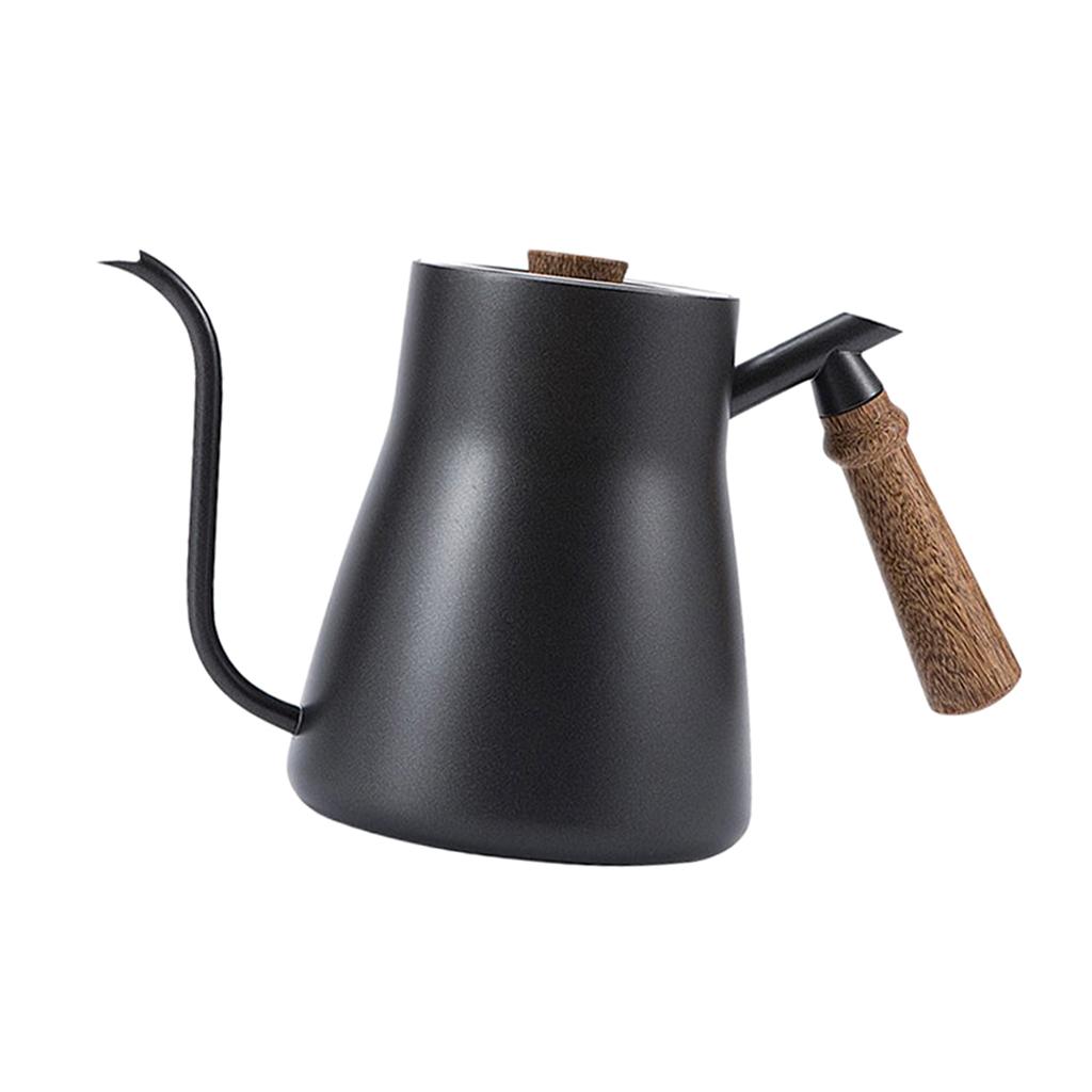 Coffee Drip Stainless Steel Kettle Pot Teakettle Maker Gooseneck 850ML