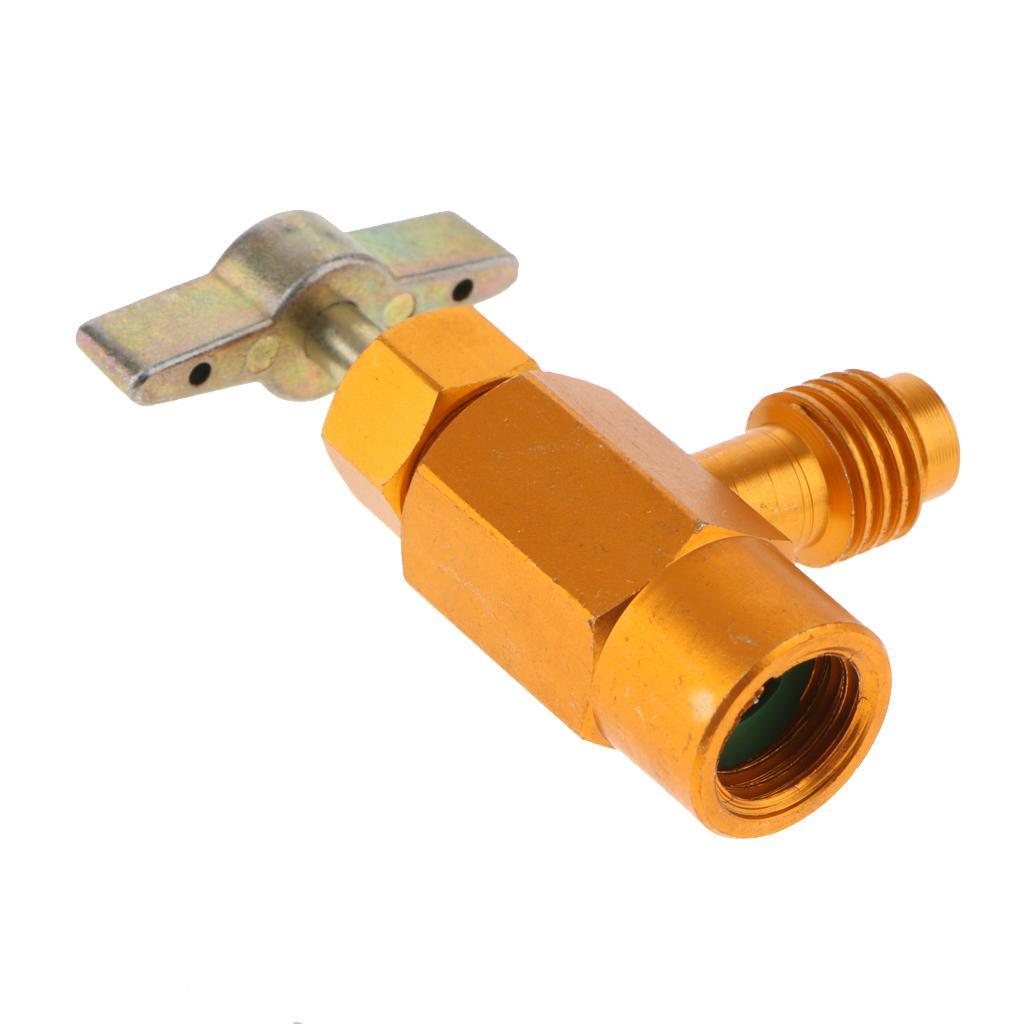 Aluminum Alloy R134a Air Conditioning AC Can Opener 1/2ACME