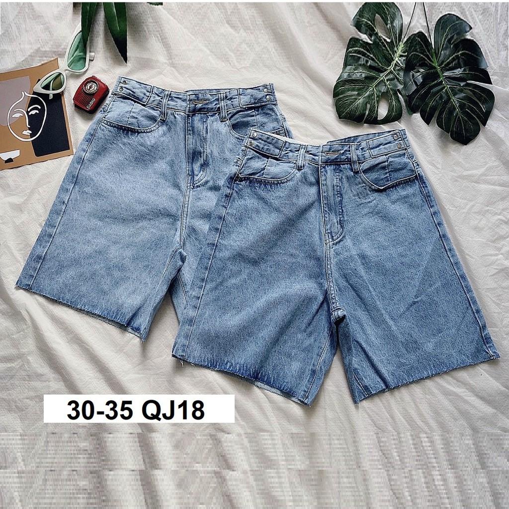 Quần jean ngố nữ bigsize chất form VNXK QJ18