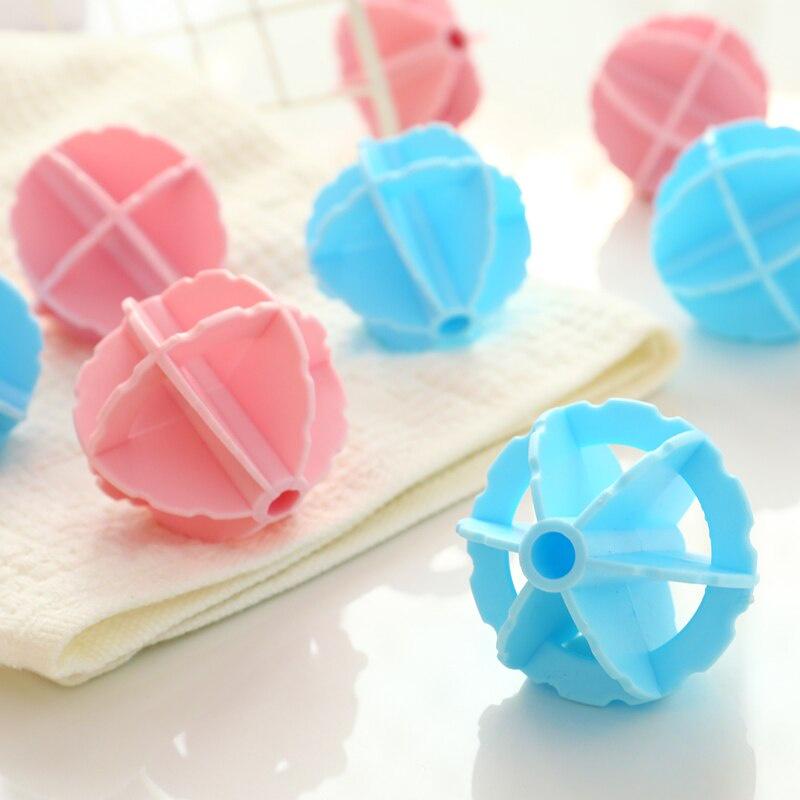 2pcs/set Anti-winding Washing Machine Balls Decontamination Cleaning Balls Laundry Balls Drier Ball