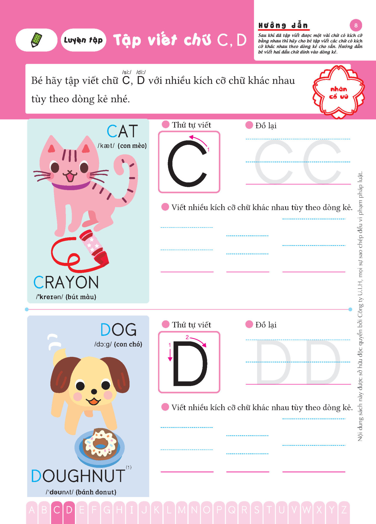 SÁCH TIẾNG ANH CHO TRẺ 4-6 TUỔI_Chữ cái ABC (4~6 tuổi)