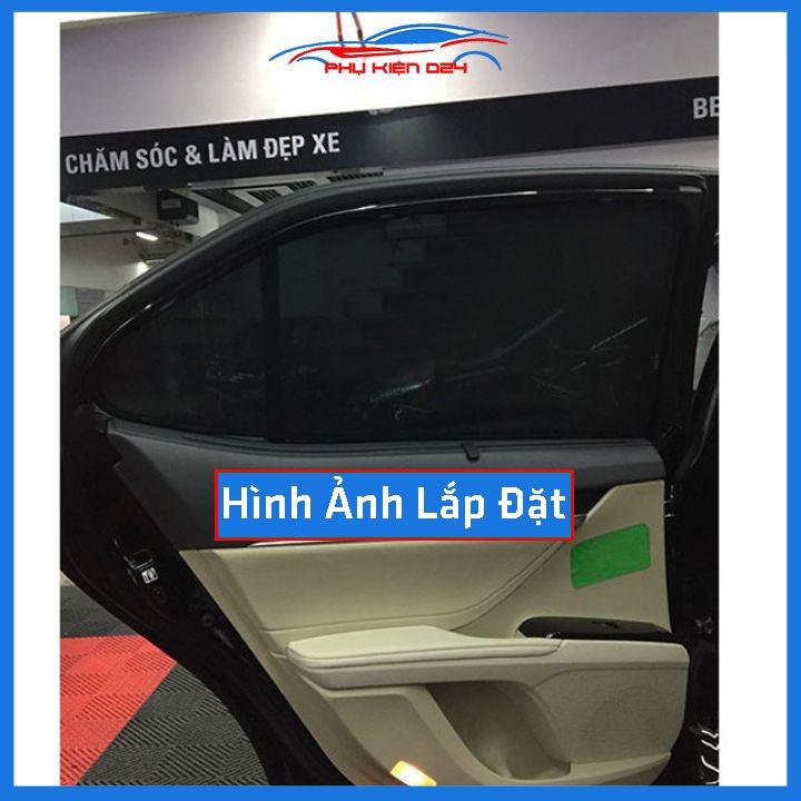 Bộ 4 rèm chắn nắng nam châm Camry 2019 khung cố định chống tia UV