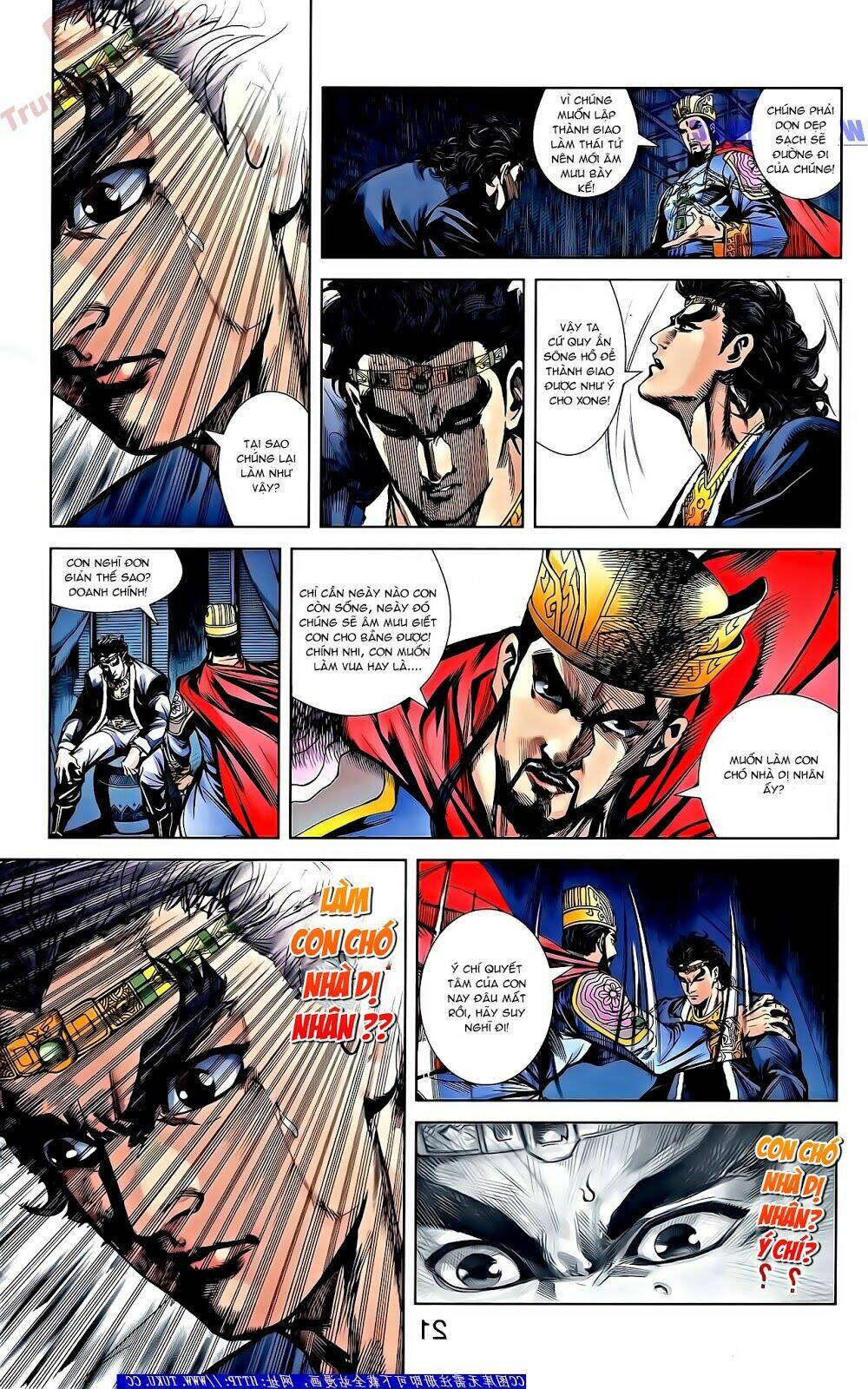 thiên tử truyền kỳ 2 - tần vương doanh chính chapter 53 10