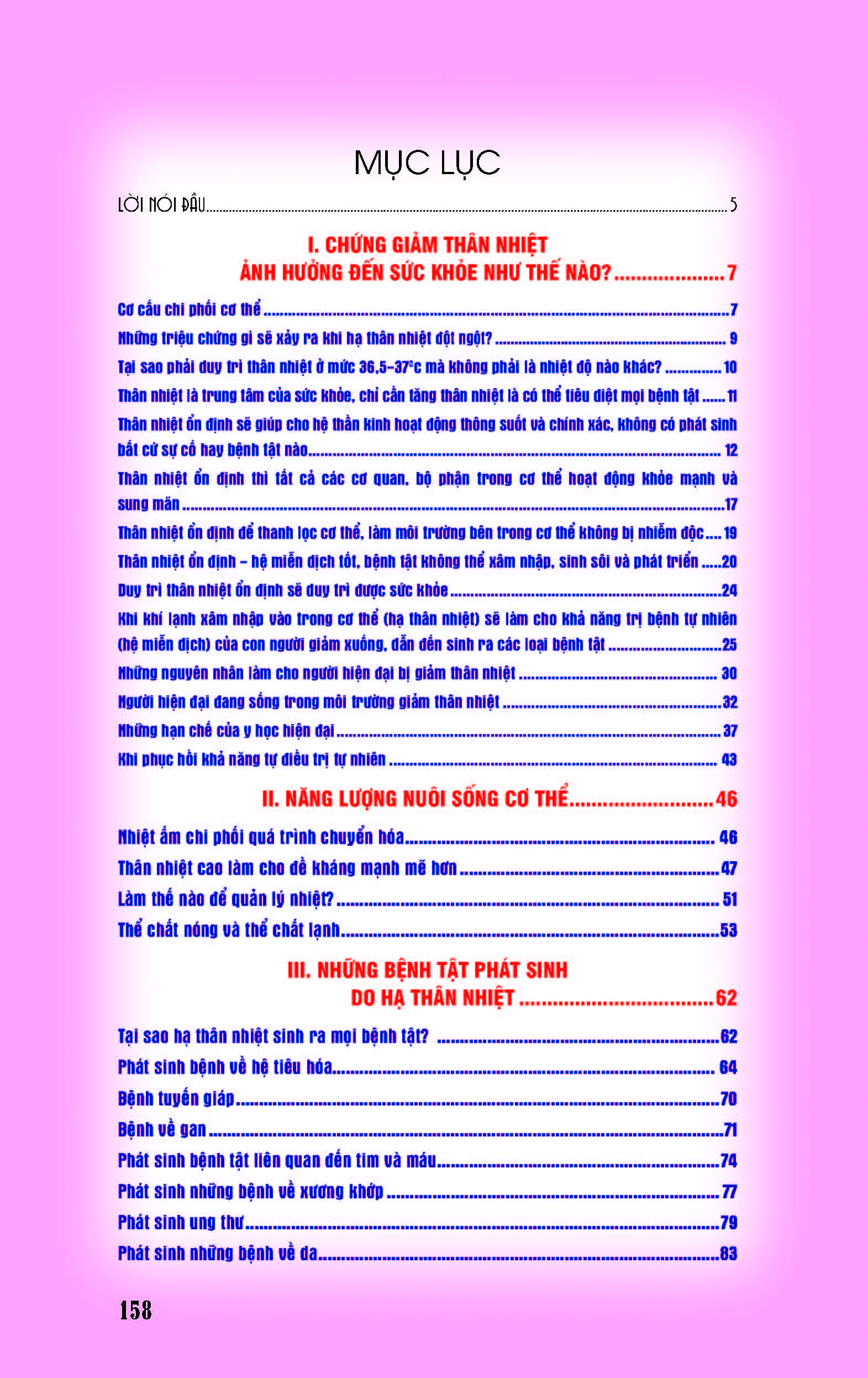 Thân Nhiệt Quyết Định Sinh Lão Bệnh Tử