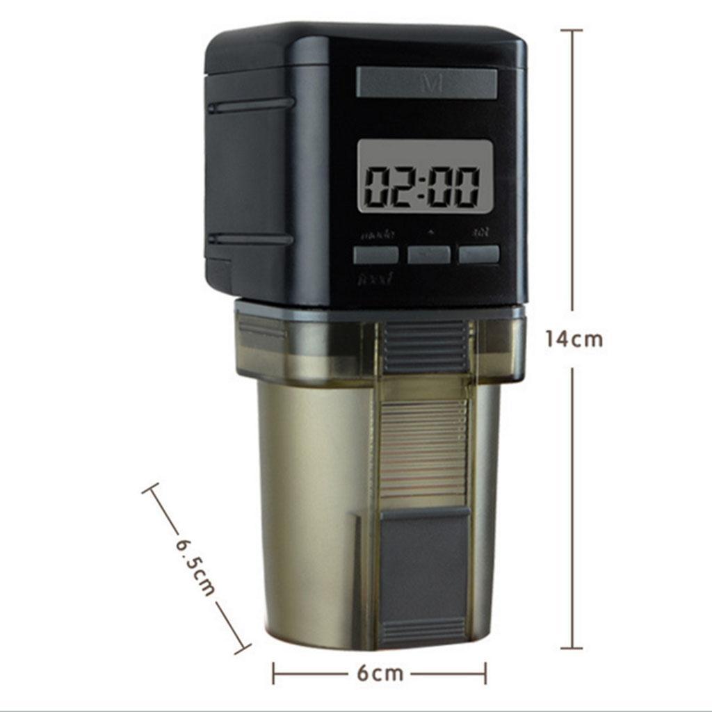 Digital LCD Automatic Fish Food Feeder Pond Aquarium Tank Auto Feeding Timer, Aquatic Nursery