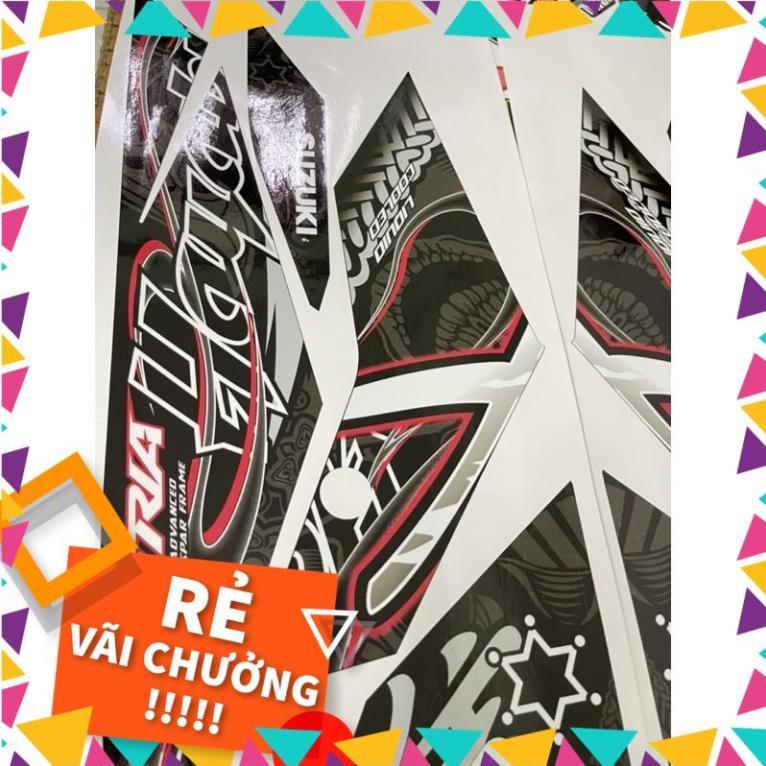 Tem rời Hâybusa cho satria đen - tem đỏ không bay màu