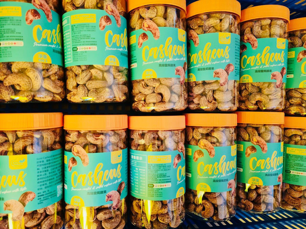 Hạt Điều Vỏ Lụa Rang Muối 500gr