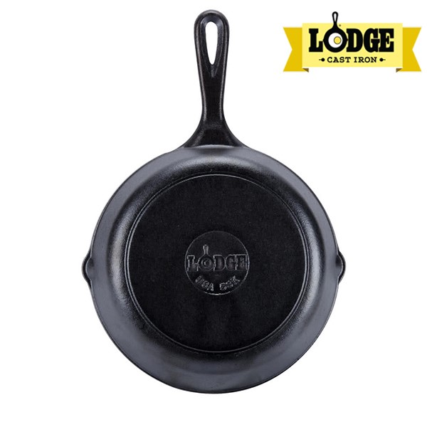 [Chính hãng LOGDE - MỸ] Chảo gang đúc chính hãng Lodge 13cm - H5MS. Chảo dùng chiên 1 quả trứng, nướng miếng beefsteak, bát cơm chiên 1 người.