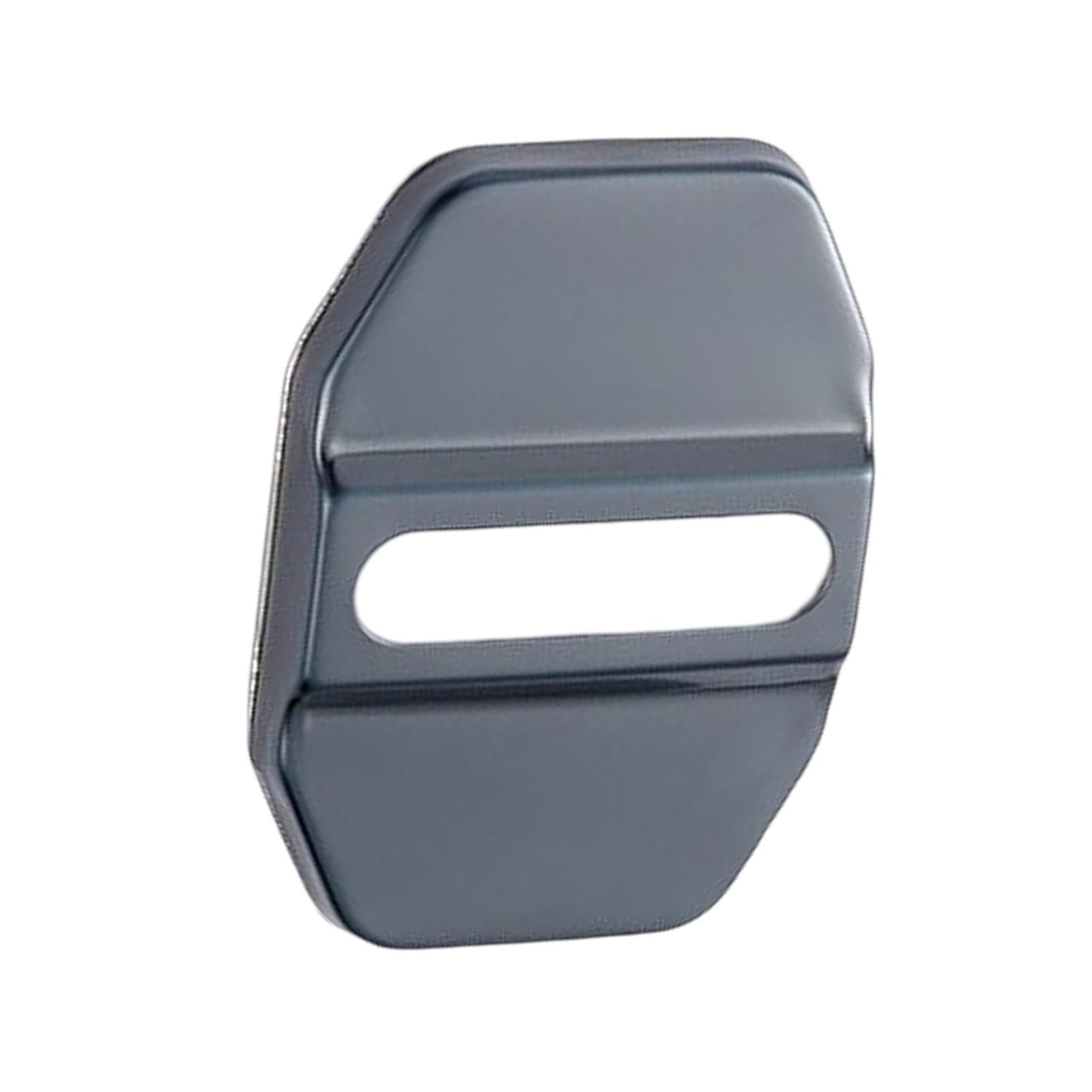 4 Door Lock Covers for Stainless Black