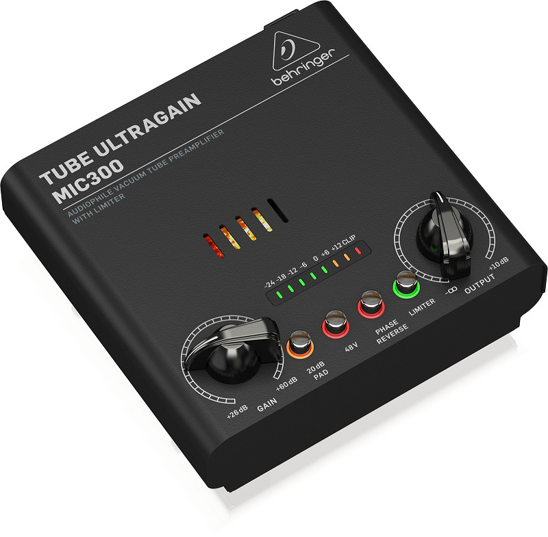 Behringer MIC300 Tube Microphone Preamp-Hàng Chính Hãng