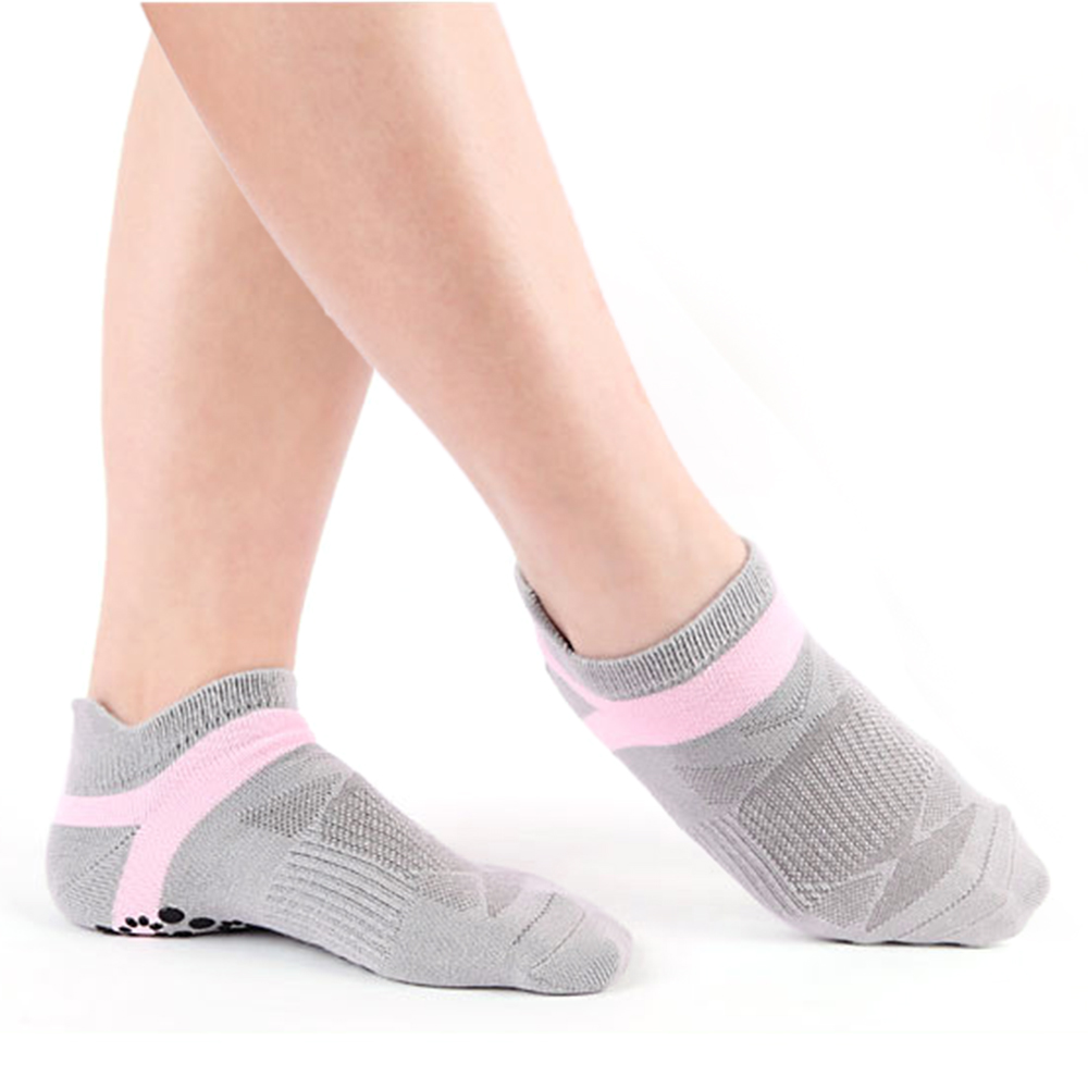 Vớ thể thao cotton không trơn trượt Vớ yoga thoáng khí