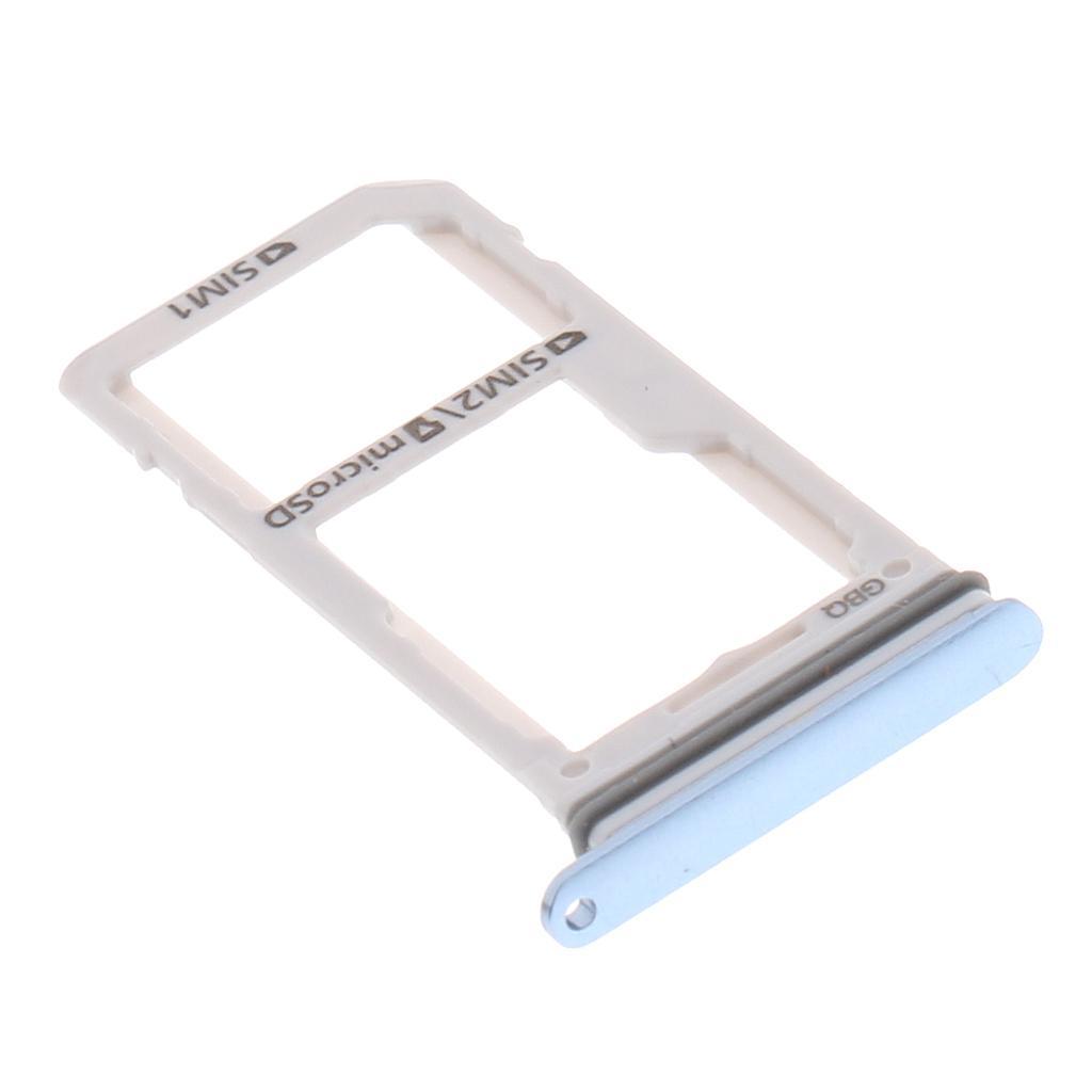 2PCS SIM Card+ Card Slot Tray for Samsung Galaxy S8 S8P Black+Blue