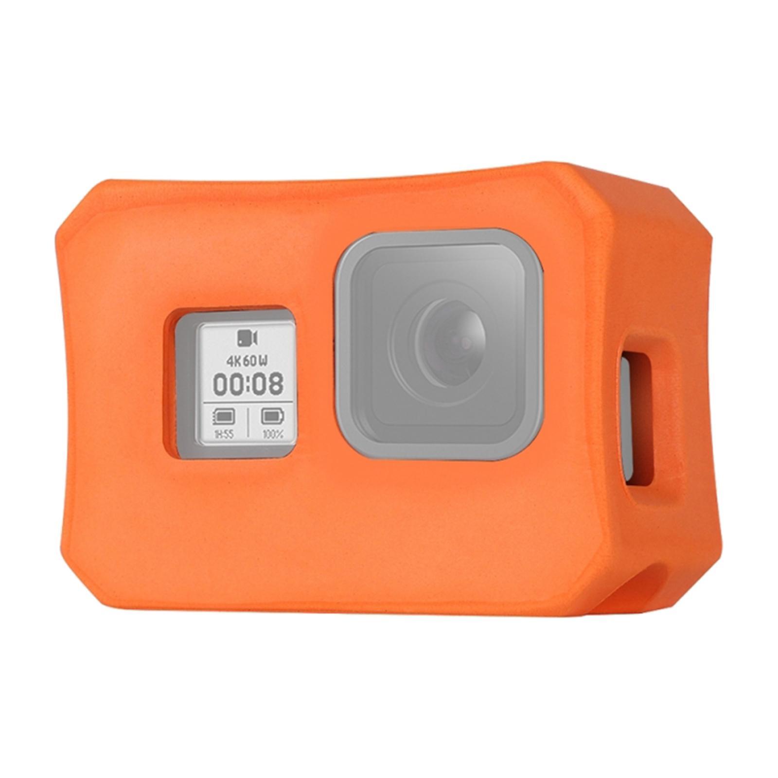 Silicone Camera Floaty Protective Case Water Sports for 8 Orange