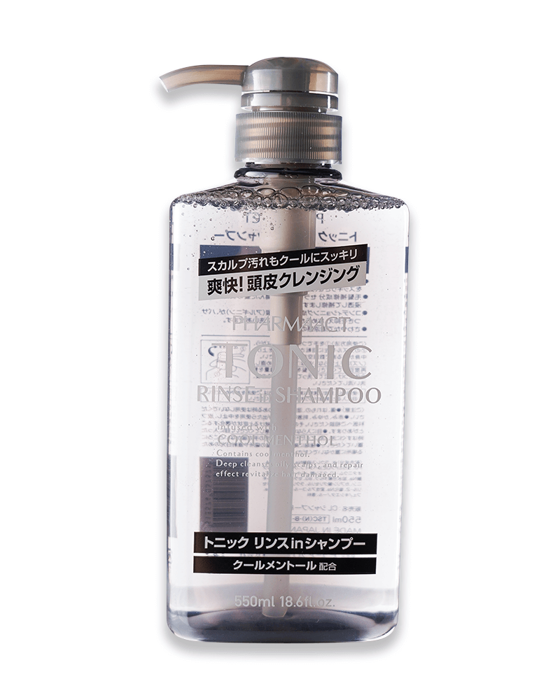 Combo 02 Chai Dầu Gội Xả 2in1 Bạc Hà Mát Lạnh cho Nam PharmaAct Tonic Rinse In Shampoo