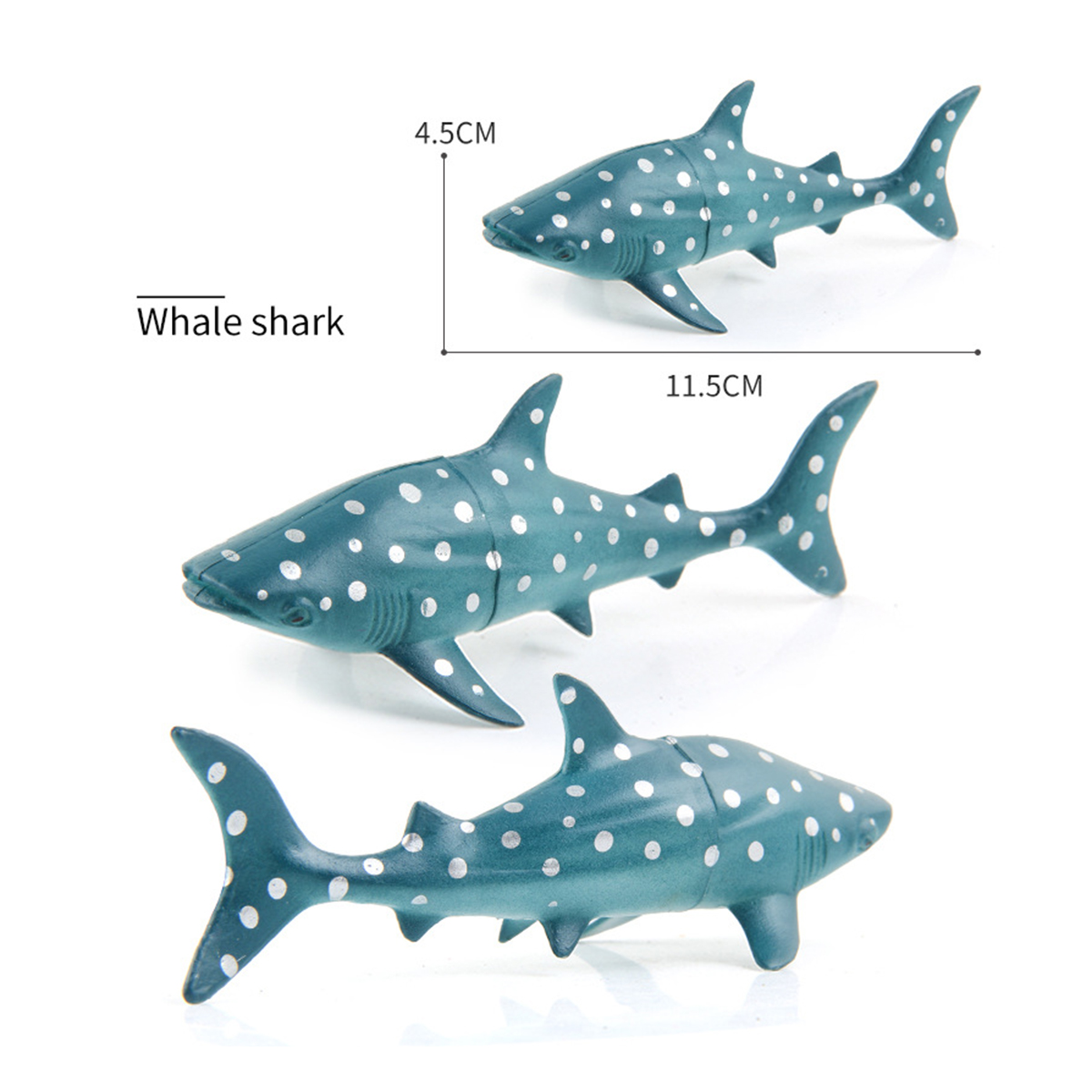 Bộ 12 đồ chơi Sinh vật Biển mẫu 2 Ốc Mực Hải Cẩu Cá Mập Cá Heo Ocean World Fish nhựa dẻo 12 chi tiết cho bé mang đi biển, đi tắm hồ bơi
