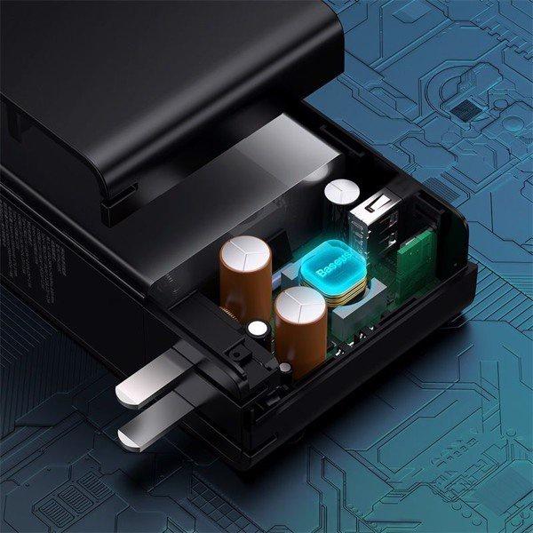 Cốc sạc nhanh kiêm pin sạc dự phòng Baseus Power Station 2 Power Bank Adaptor 10000mAh 20W