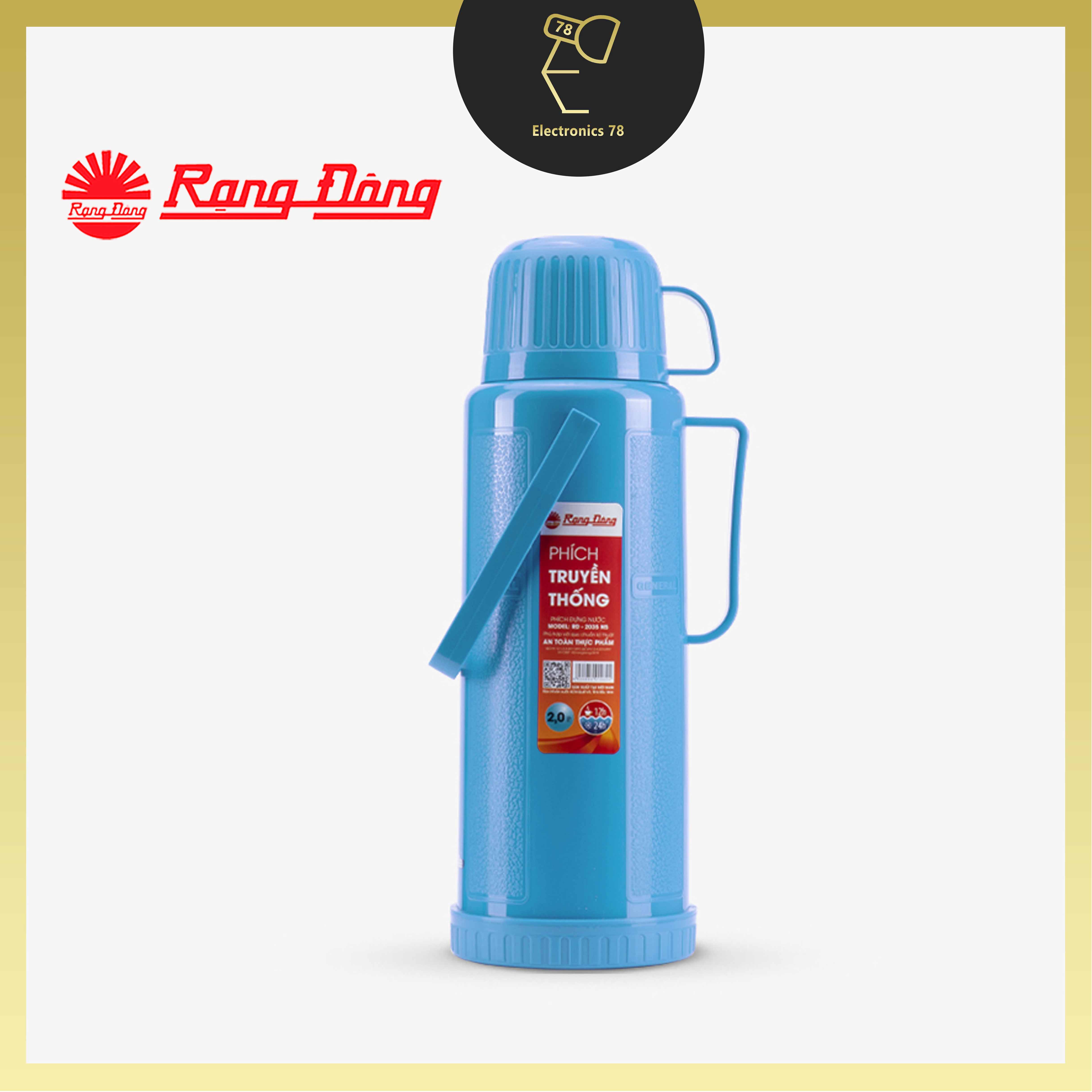 Phích giữ nhiệt, Bình thủy 2.0L Rạng Đông - 2035 N5