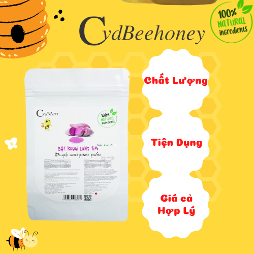 Bột Khoai Lang Tím Sấy Lạnh CvdMart 100g - Purple sweet potato powder CvdMart