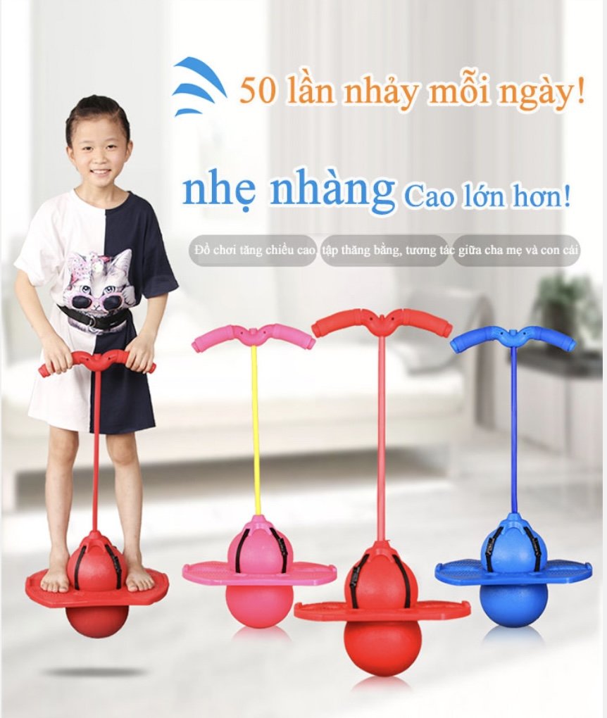 Bóng dây nhún nhảy giúp bé rèn luyện thể chất phát triển chiều cao cho bé từ 7 tuổi 3-D3-L1-447