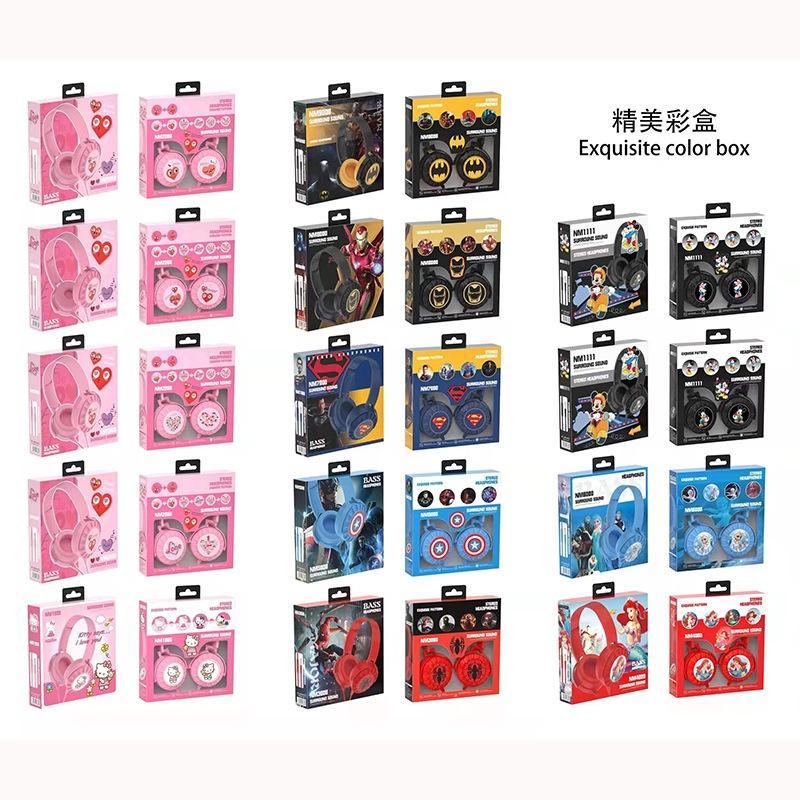 Tai Nghe Trùm Đầu Chơi Game Có Dây Phong Cách Hoạt Hình Kiểu Mới Cho Trẻ Em