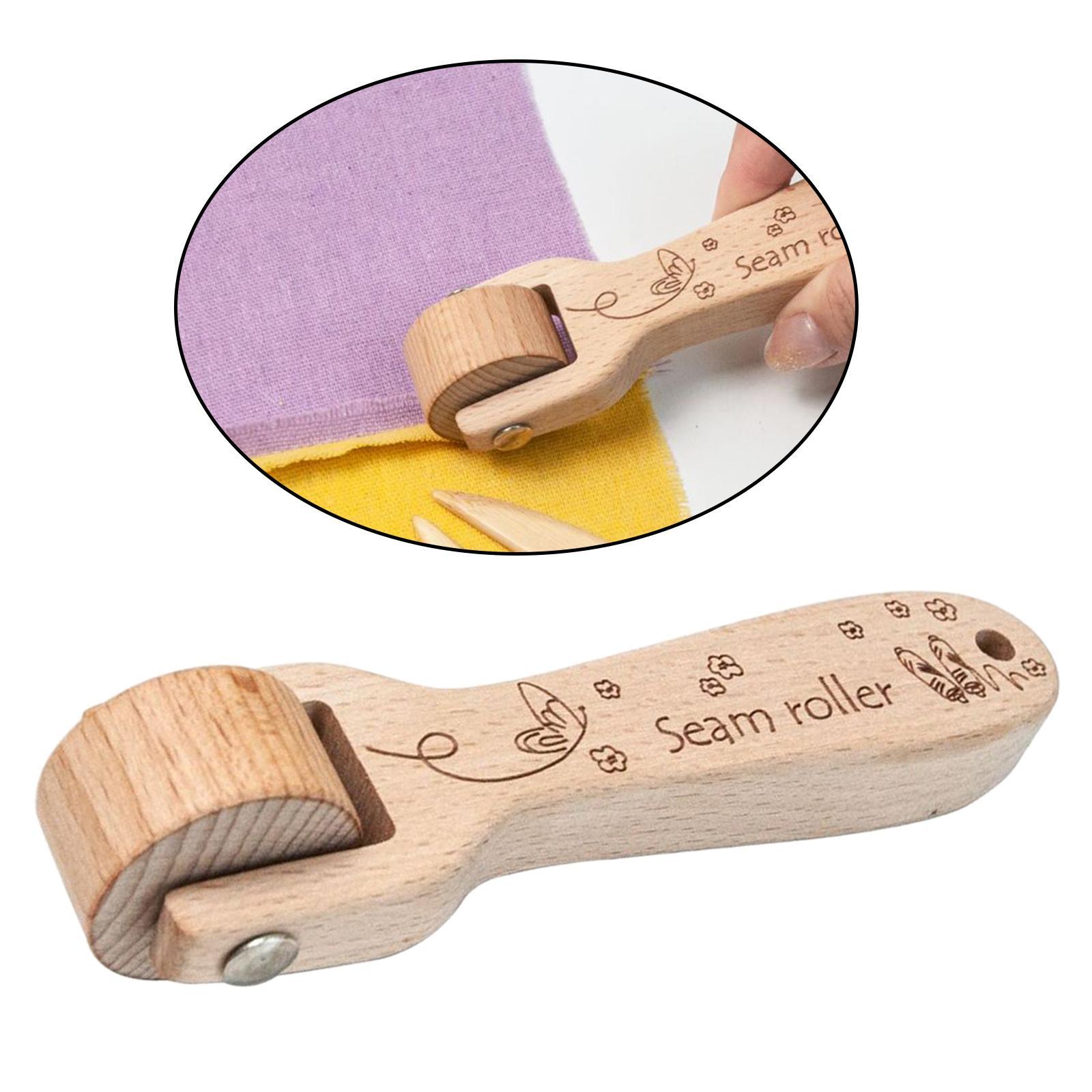 Seam Roller Portable Sewing Tools Fittings Durable Supplies Decoration DIY Creasing Craft Professional for Household Quilting Print