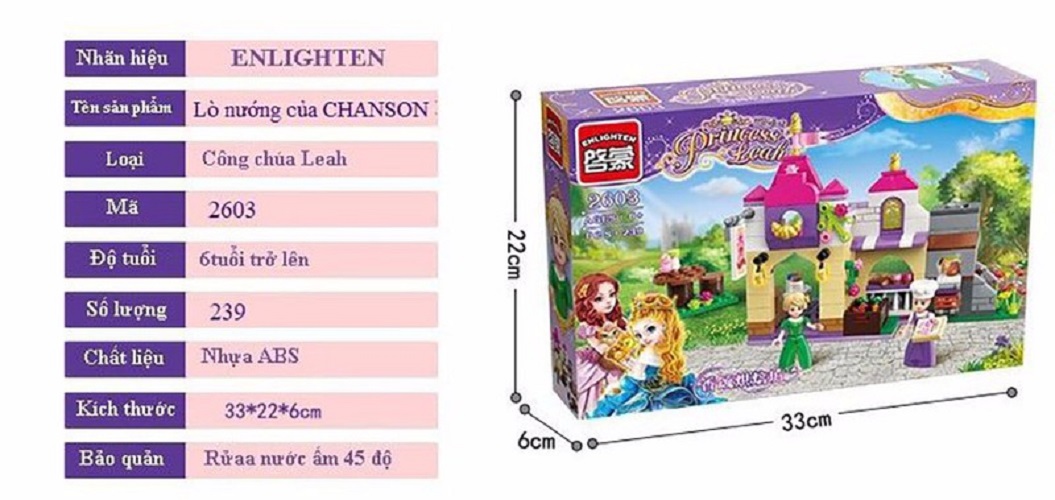 Bộ lắp ráp Enlighten 2603 Nhà Bếp Hoàng Gia