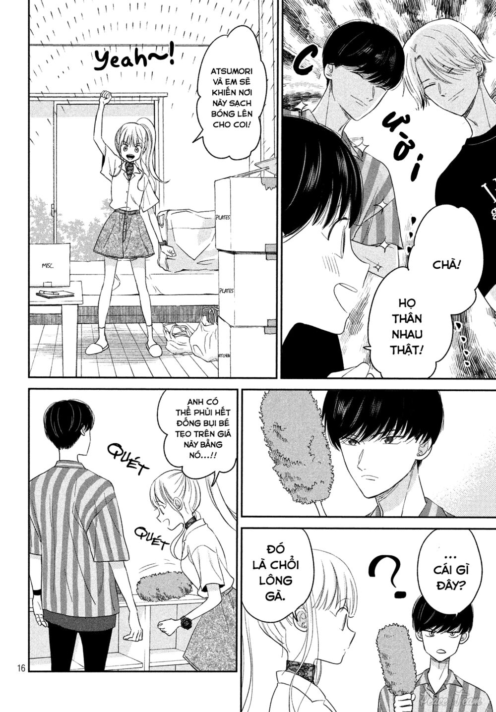 cô dâu (←chưa cưới) của atsumori-kun chapter 11 16