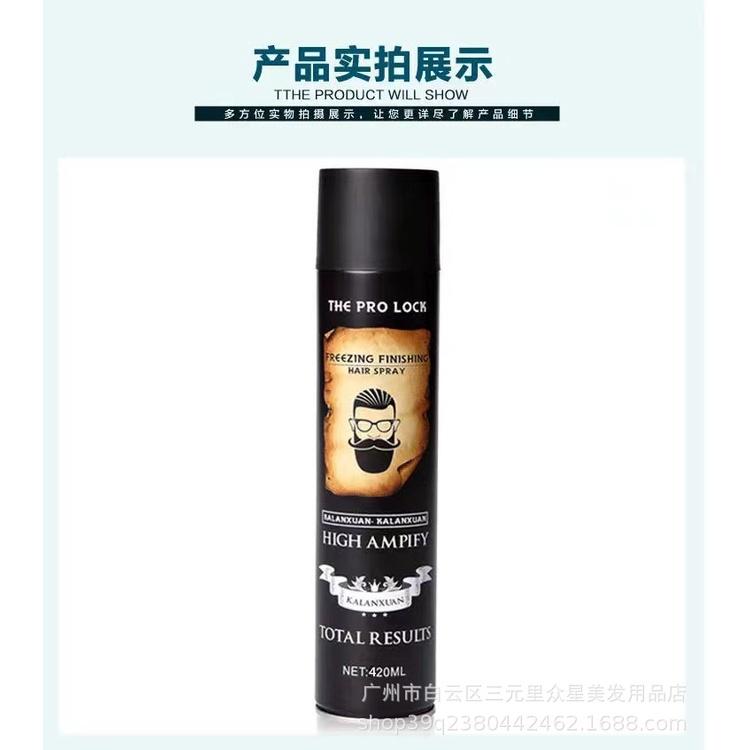 GÔM xịt tóc tạo kiểu đẳng cấp cho nam và nữ 320l