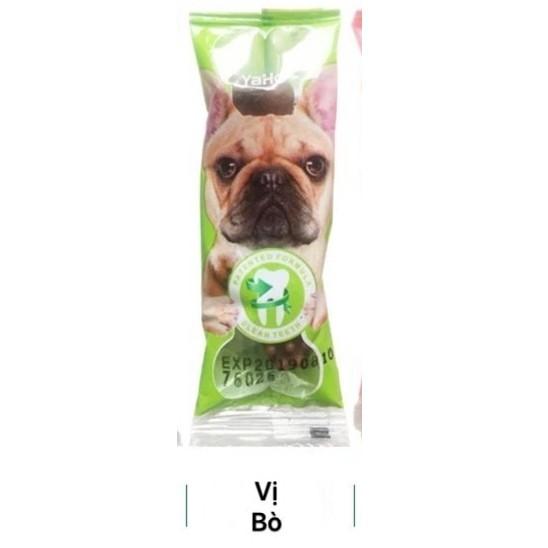 XƯƠNG GẶM CHO THÚ CƯNG CHÓ MÈO Yaho Hình bàn chải Gói 15g