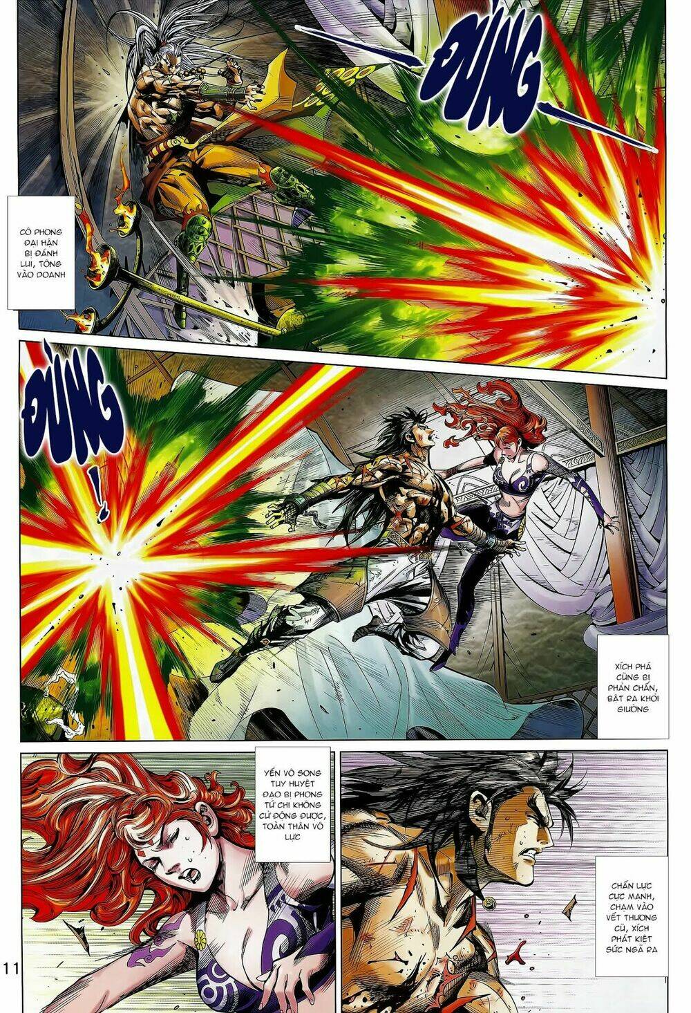 xuân thu mãnh sĩ chapter 10.1 11