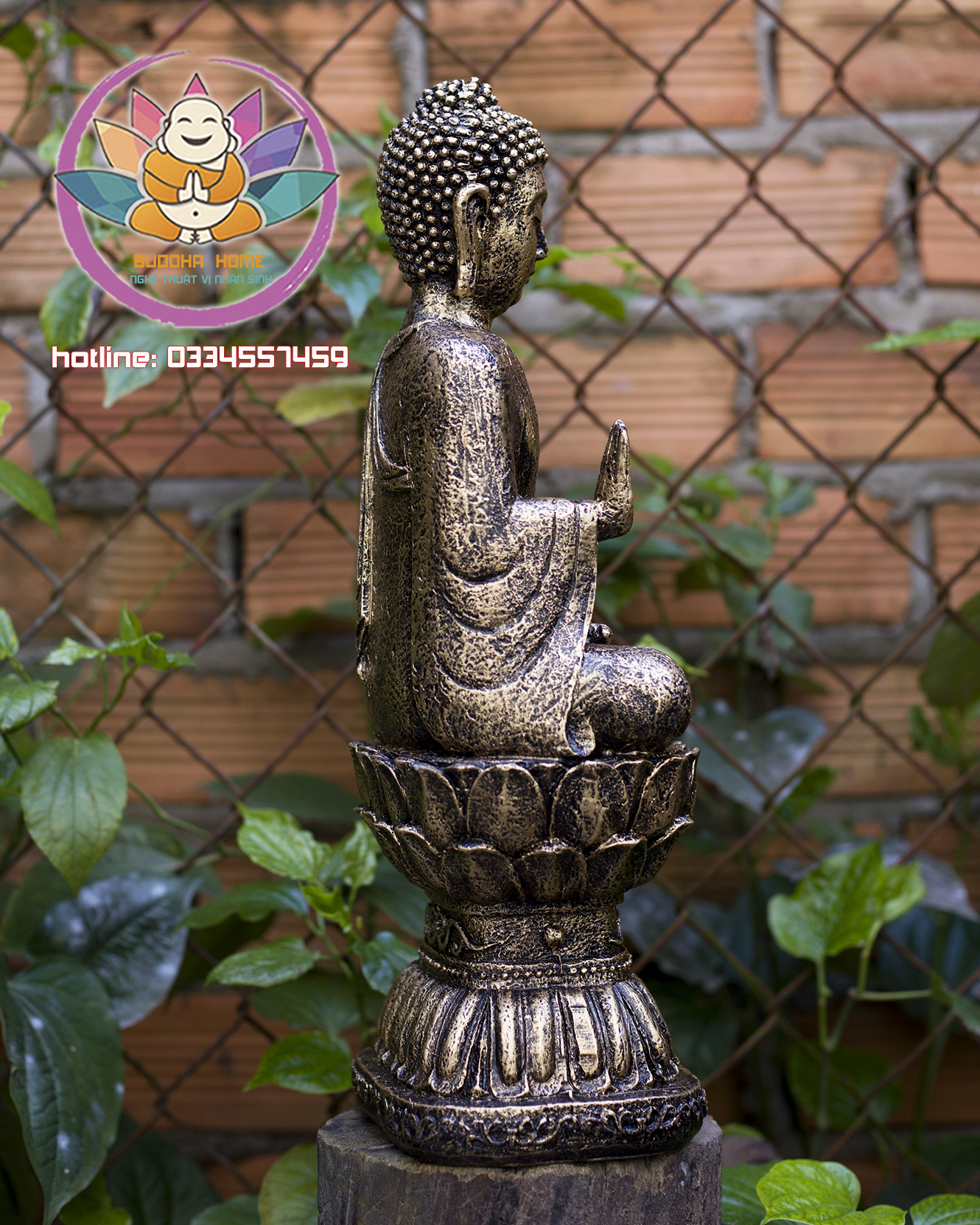 Tượng Phật Thích Ca Thiền Định 40 cm