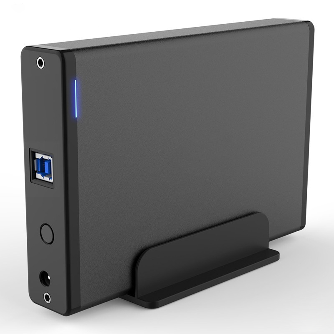 Vinetteam Hộp đựng ổ cứng 7688U3/C3 USB 3.0 Type-C SATA 3.0 3.5 12V2A 16TB Cho HDD SSD vỏ kim loại tương thích trên Windows, Mac và Linux dành cho máy tính bàn, laptop - hàng chính hãng