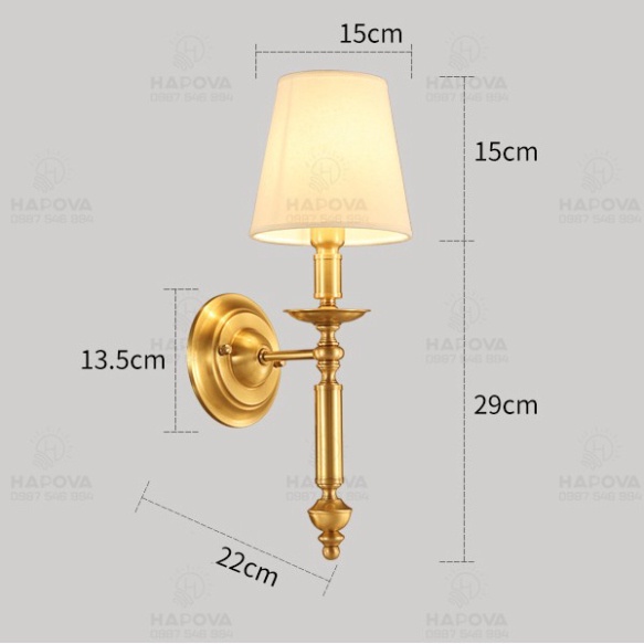 Đèn led gắn tường, đèn treo tường hiện đại + Tặng kèm bóng led