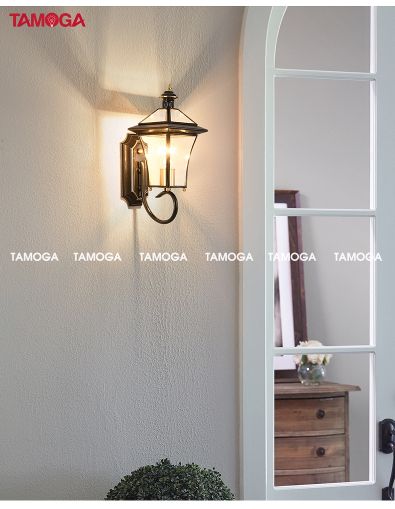 Đèn tường ngoài trời trang trí TAMOGA AVIKIA 6013 + Tặng Kèm Bóng G45