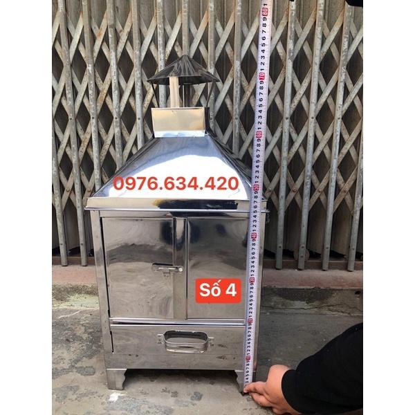 Lò đốt vàng mã, thùng hoá vàng mã INOX 2 cánh LOẠI DÀY