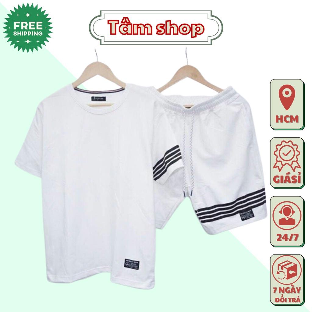 Đồ Bộ Thể Thao Nam Nữ 4 SỌC - Set Quần Áo bốn mùa đẹp cao cấp mặc nhà đi chơi thoải mái 03