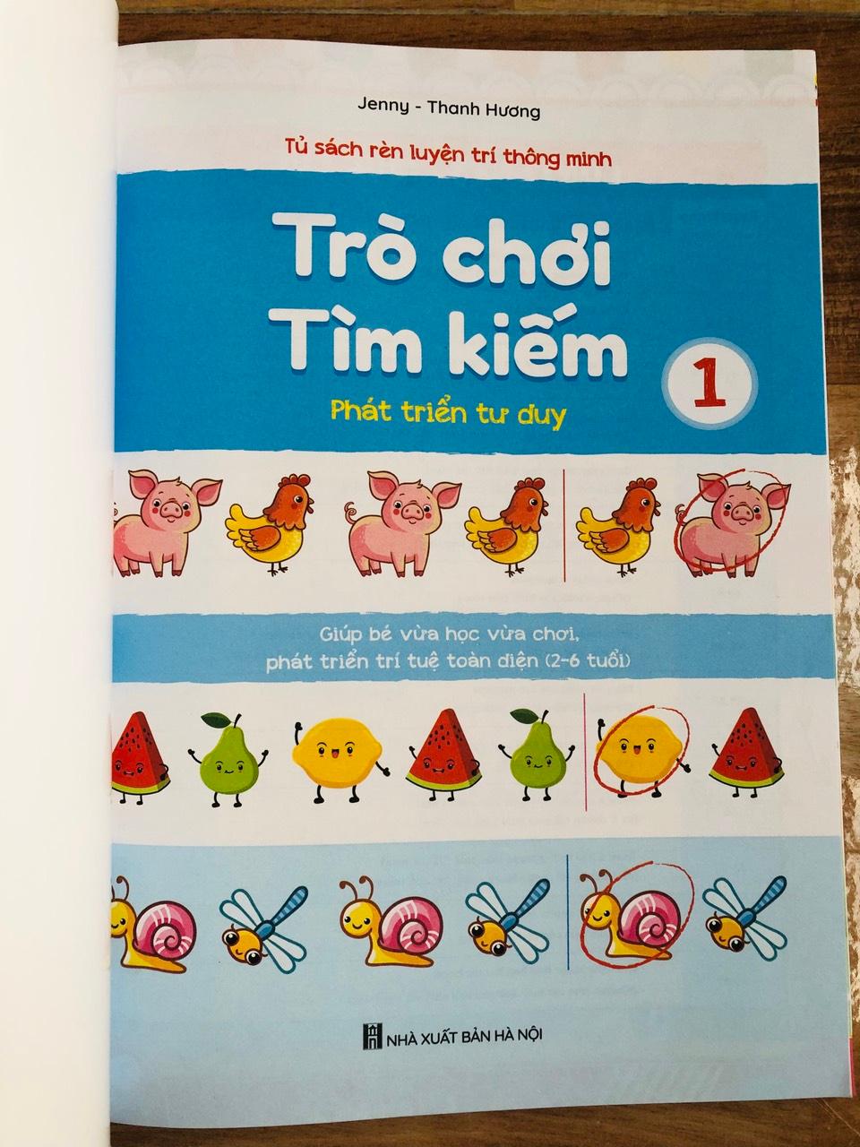 Trò chơi tìm kiếm 1 - Giúp bé vừa học vừa chơi, phát triển trí tuệ toàn diện cho bé từ 2-6 tuổi