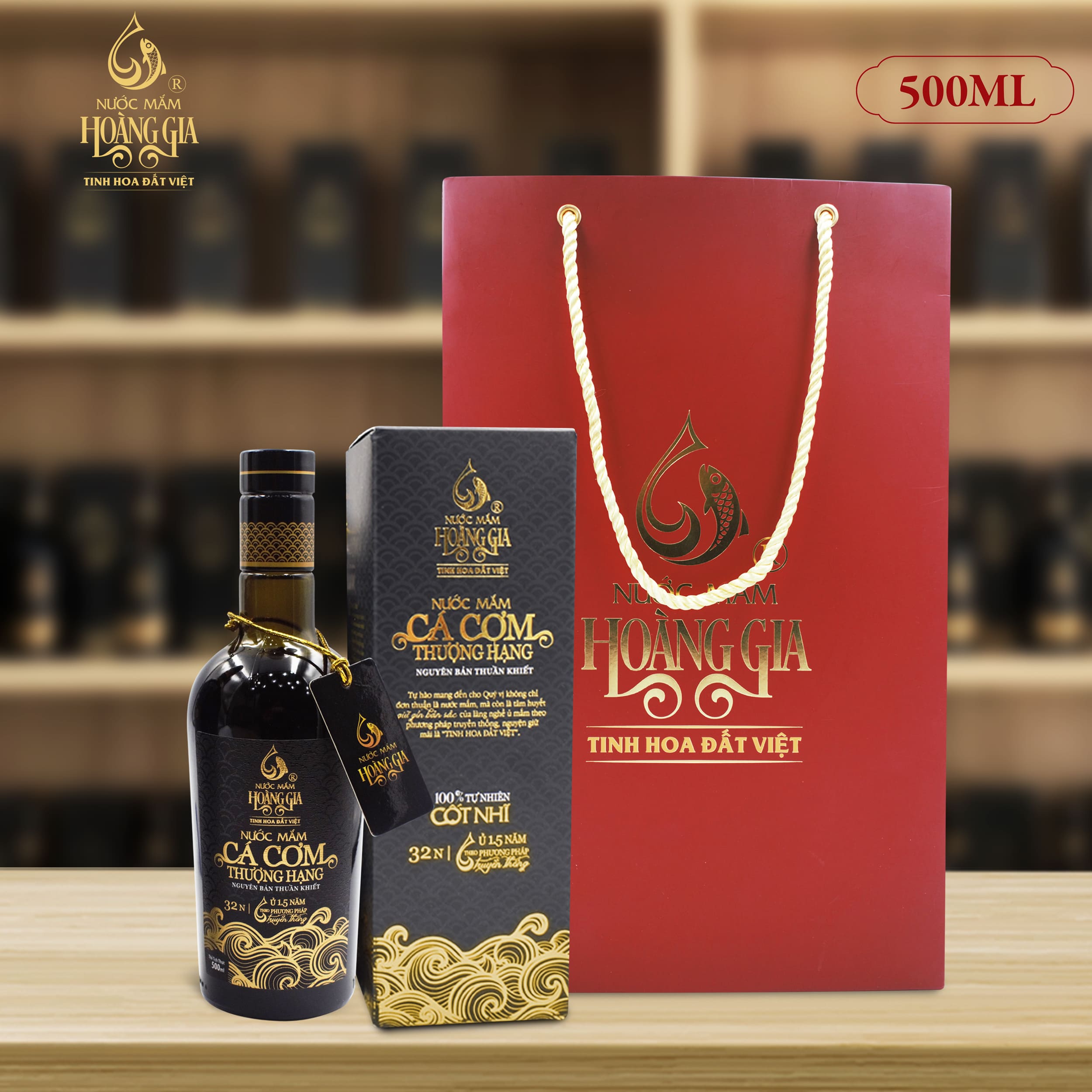 [MUA 2 TẶNG 1] MUA 2 Nước Mắm Hoàng Gia 750ml (Hộp giấy) TẶNG 1 Nước Mắm Hoàng Gia 500ml (Hộp giấy)