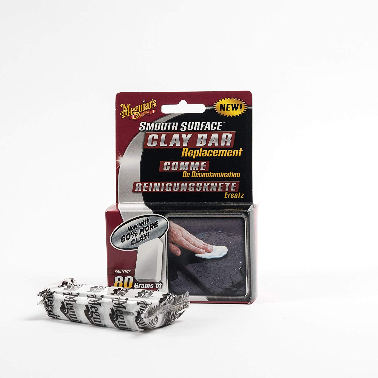 Meguiar's Đất sét - Smooth Surface Clay Bar, G1001EU, 80 gram