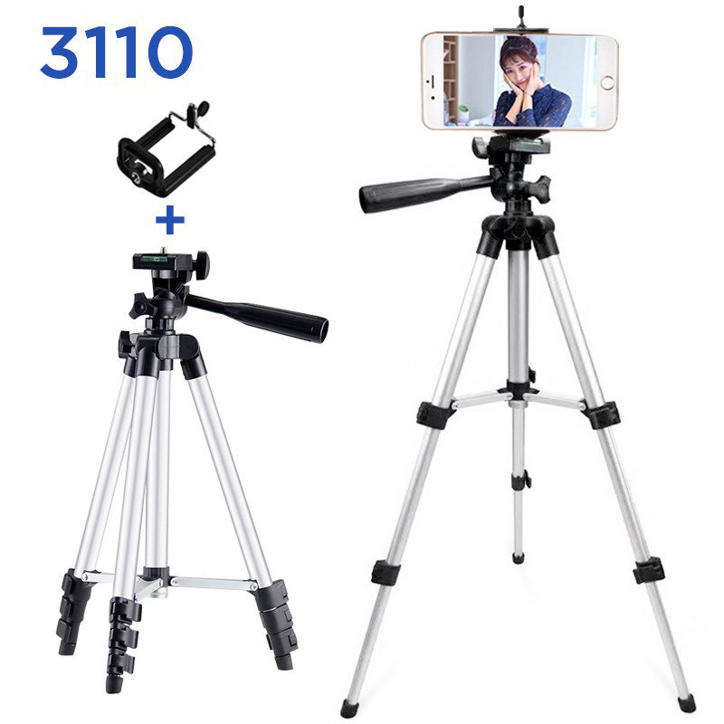 Giá Giữ Điện Thoại Và Chân Máy Ảnh Bộ 1 Tripod và 1 Giá đỡ điện thoại 88202 SUN HOME PLUS