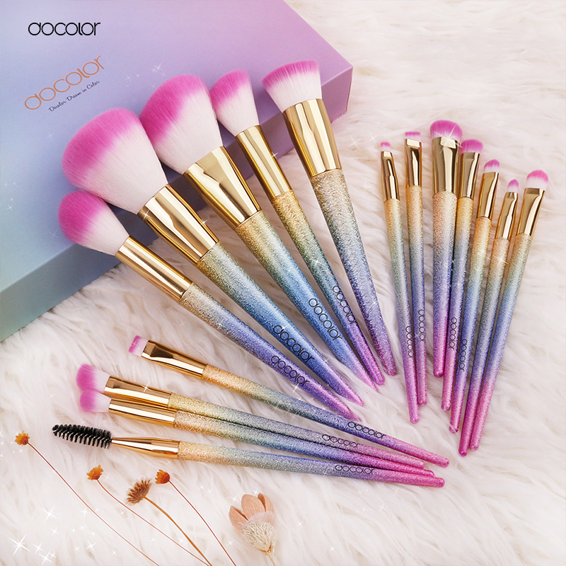 Bộ Cọ Trang Điểm Docolor 16 Pieces Fantasy Makeup Brush Set