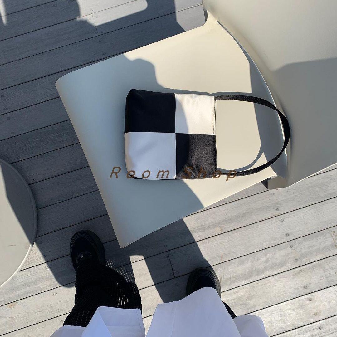 Sang Trọng Satin Nữ Mini Tote Tay Túi Thời Trang Túi Nữ Clutch Ví Túi Xách Retro Kẻ Sọc Nữ Nhỏ Túi Đeo Vai