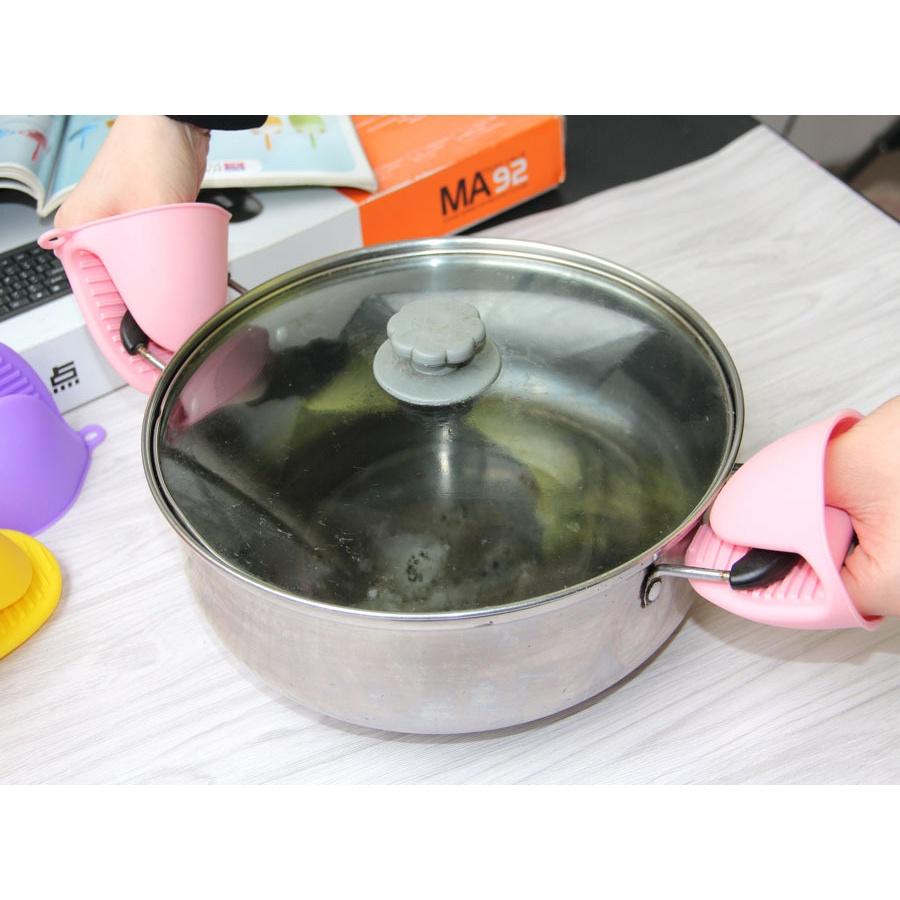 Găng Tay Nhấc Nồi Silicon Bắc Xoong Chống Nóng