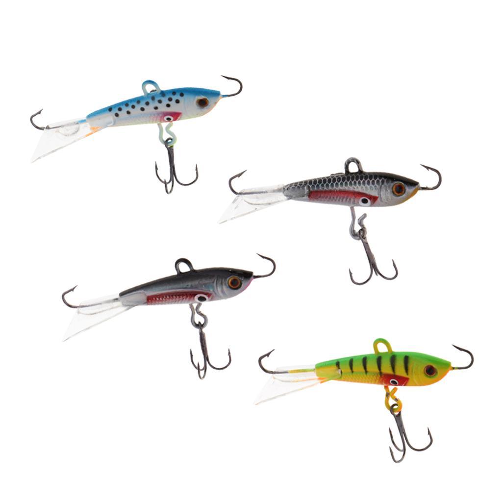 Outdoor Fishing Lure Hard Bait Decoy Jig Hook