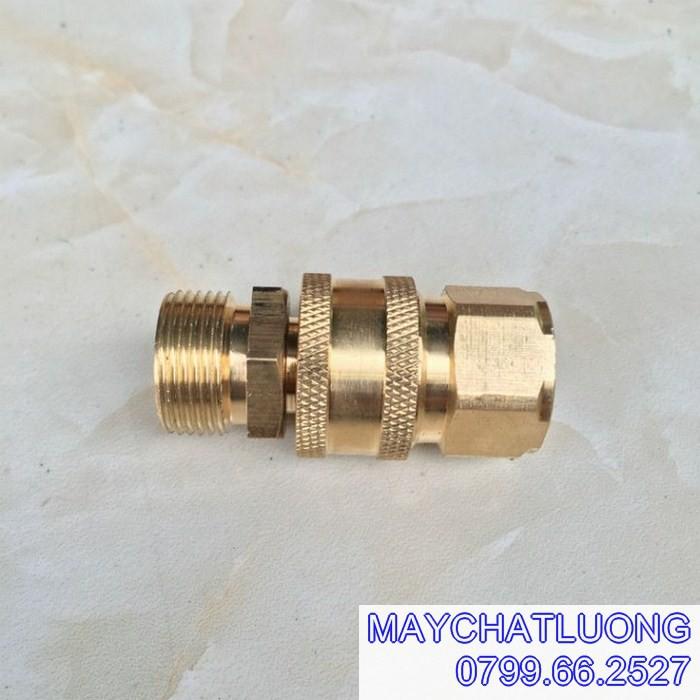 BỘ NỐI NHANH ĐỒNG THAU 22MM