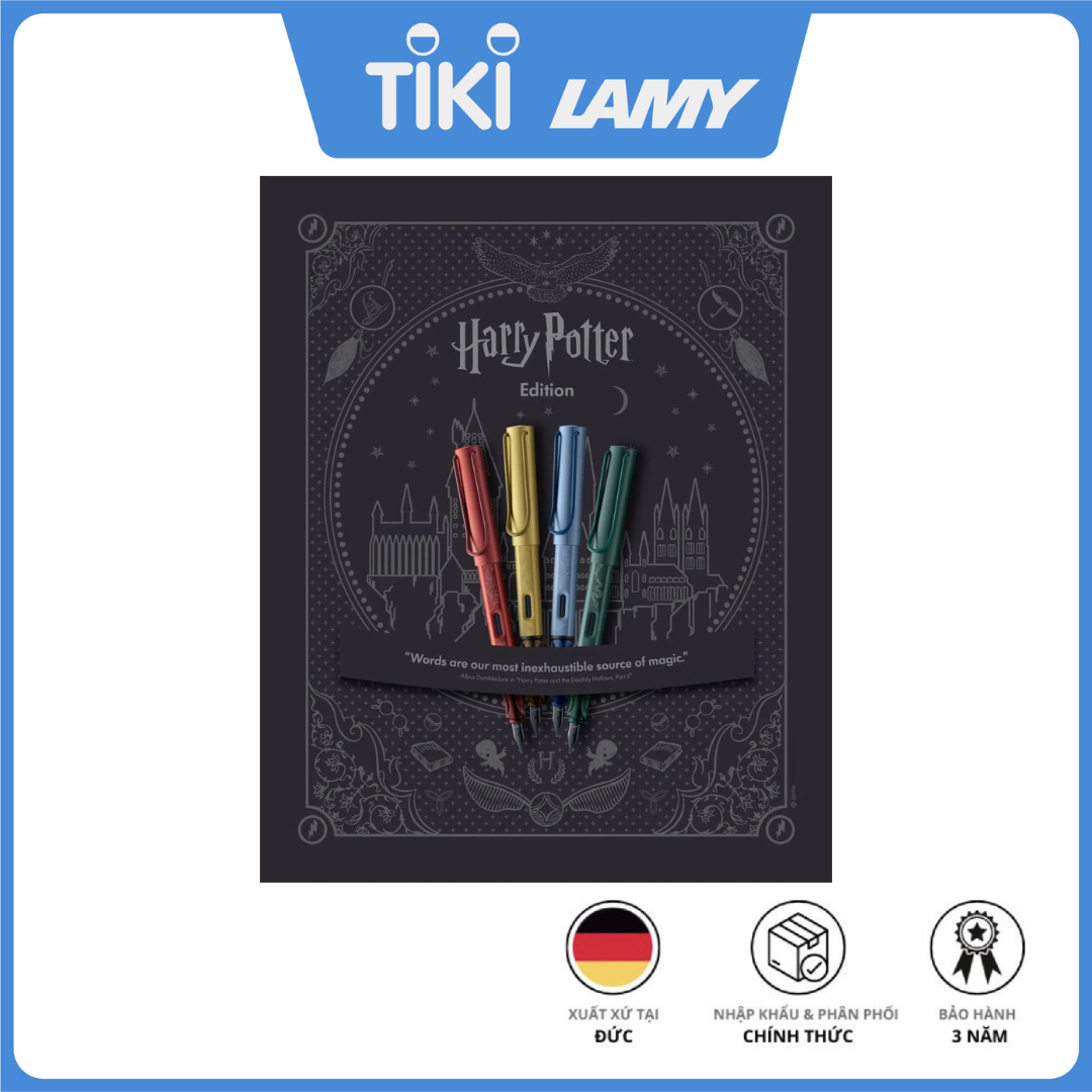 Set quà tặng bốn bút máy cao cấp Lamy AL-star ngòi F - phiên bản đặc biệt Harry Potter