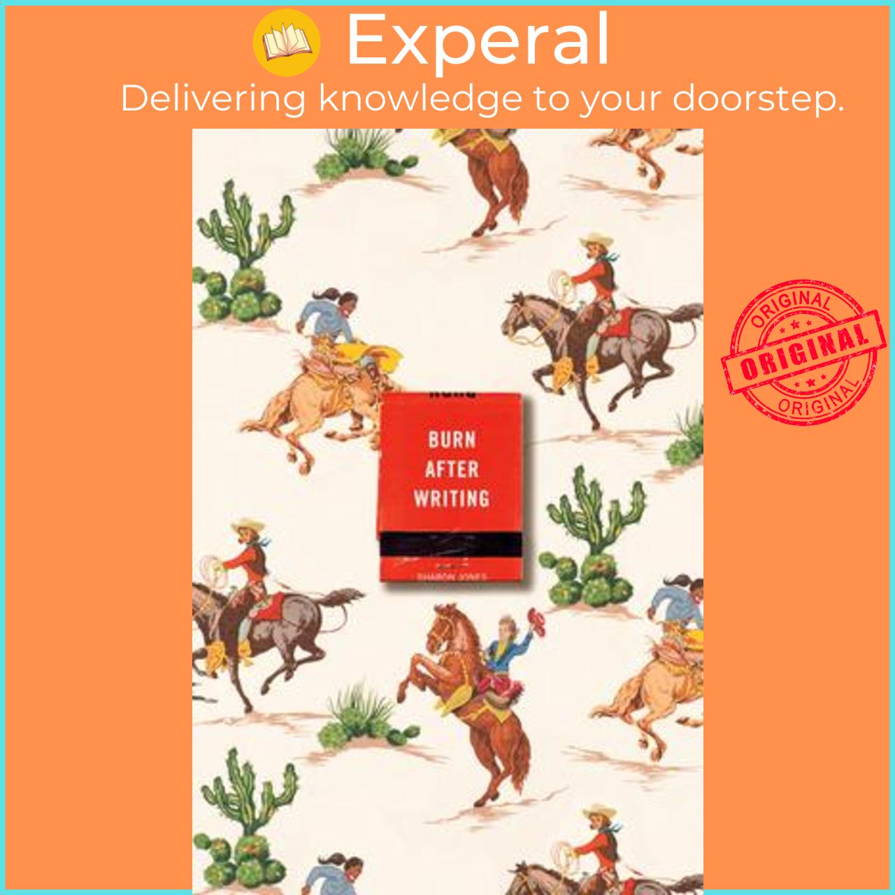 Sách - Burn After Writing  by Sharon Jones